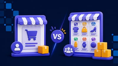 eCommerce Store vs Marketplace